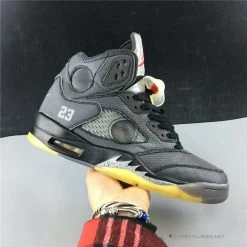 Hypeyourbeast Jordan 5 Retro Off-White Black