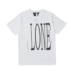 HypeYourBeast Vlone White And Silver Tee Shirt