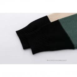 HypeYourBeast Off-White Shirt - Khaki & Green