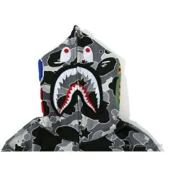 Hypeyourbeast BAPE Shark Head STA Star Camouflage Hoodie 'BLACK' 23 Hypeyourbeast BAPE Shark Head STA Star Camouflage Hoodie 'BLACK'