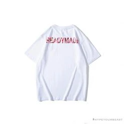 Hypeyourbeast Clothes BAPE Readymade Small Bee Camouflage Letter Tee Shirt 'PINK'
