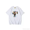 Hypeyourbeast BAPE Baby Milo Color Letter Monkey Tee Shirt 'WHITE' Clothes