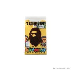 Hypeyourbeast BAPE Baby Milo Watermelon Little Monkey Tee Shirt 'YELLOW' Clothes