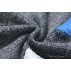 HypeYourBeast Hoodies & Jackets Off White Hoodie Grey Blue