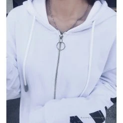 HypeYourBeast Hoodies & Jackets Off White Hoodie White & Black