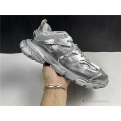 HypeYourBeast Balenciaga Track BCG Track Sneakers 3.0 Grey Metallic