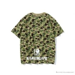 Hypeyourbeast BAPE Chinese Style Ink 10th Anniversary Camouflage Tee Shirt 'GREEN'