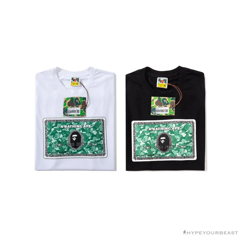 Hypeyourbeast BAPE Spoof Dollar Bill Tee Shirt 'WHITE' 5 Hypeyourbeast BAPE Spoof Dollar Bill Tee Shirt 'WHITE'