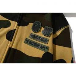 Hypeyourbeast Bape Camo Hoodie Yellow