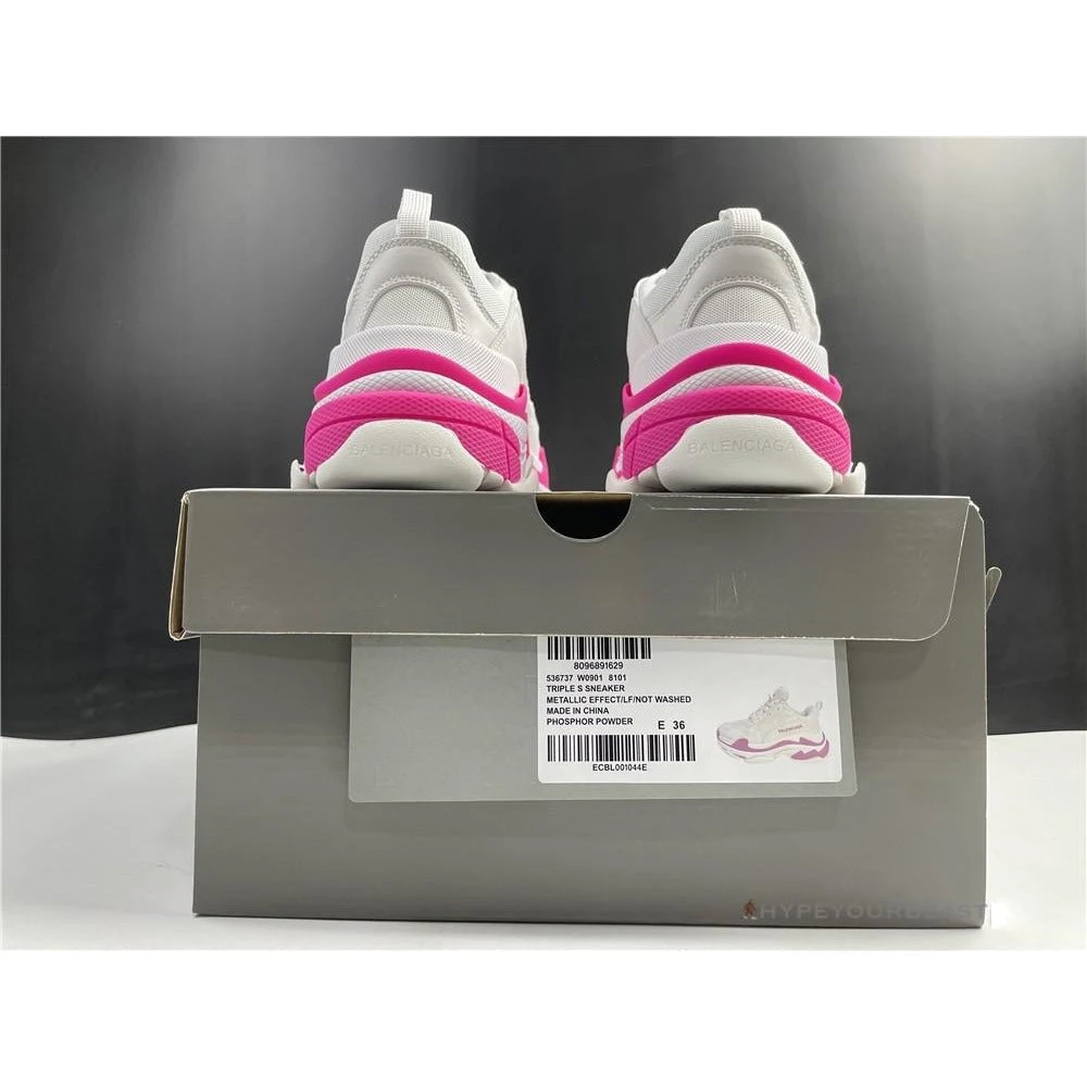 HypeYourBeast Balenciaga Triple S BCG Triple S White Pink 13 HypeYourBeast Balenciaga Triple S BCG Triple S White Pink