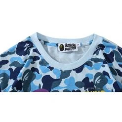 Hypeyourbeast BAPE Ape Head Star Camouflage Shading Tee Shirt 'BLUE' 19 Hypeyourbeast BAPE Ape Head Star Camouflage Shading Tee Shirt 'BLUE'