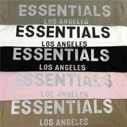 HypeYourBeast FOG Essentials Tee Shirt ‘Los Angeles’ PINK T-Shirts
