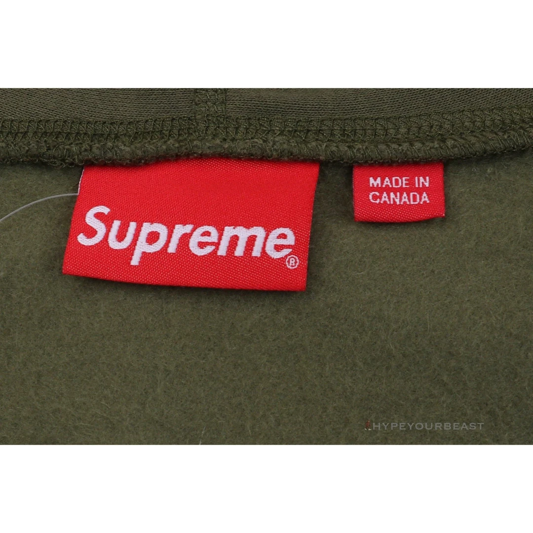 HypeYourBeast Supreme Cross Box Logo Hoodie Green 3 HypeYourBeast Supreme Cross Box Logo Hoodie Green