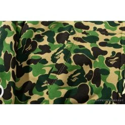 Hypeyourbeast BAPE X UNKLE Camouflage Green Belt Ear Hoodie Clothes