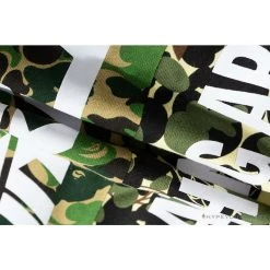 Hypeyourbeast BAPE X UNKLE Camouflage Green Belt Ear Hoodie Clothes