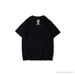 Hypeyourbeast Clothes BAPE Baby Shark Red Shark Tee Shirt 'BLACK'