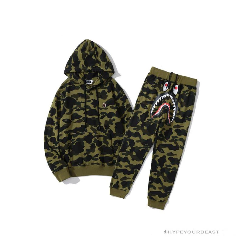 HypeYourBeast BAPE Camouflage Kangaroo Hooded Hoodie Green Clothes 3 HypeYourBeast BAPE Camouflage Kangaroo Hooded Hoodie Green Clothes