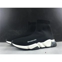 Hypeyourbeast Balenciaga BCG Sock Sneakers Clear Sole - Black