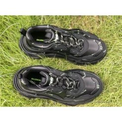 Hypeyourbeast BCG Triple S Allover Logo - Black Fluo Yellow