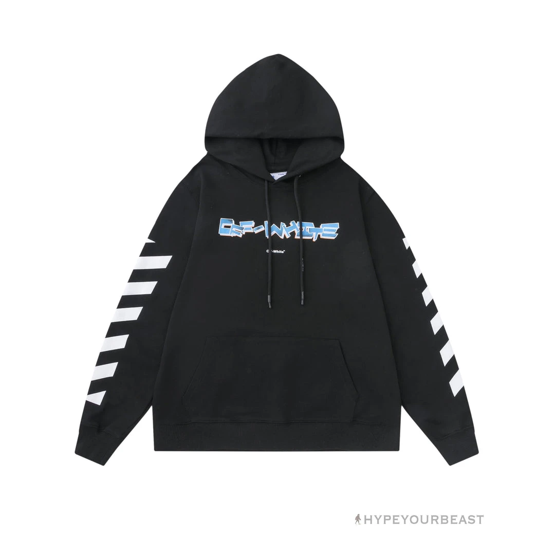 HypeYourBeast Off White Hoodie Looney - Black Hoodies & Jackets 2 HypeYourBeast Off White Hoodie Looney - Black Hoodies & Jackets