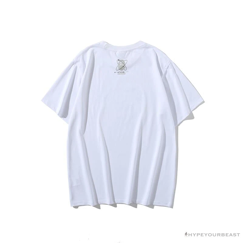 Hypeyourbeast BAPE Universe Solar System Ape Man Head Tee Shirt 'WHITE' 2 Hypeyourbeast BAPE Universe Solar System Ape Man Head Tee Shirt 'WHITE'