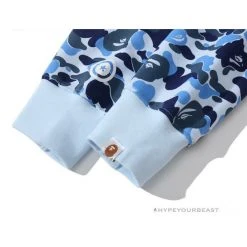 HypeYourBeast Bape Camo Hoodie Shark Head BLUE