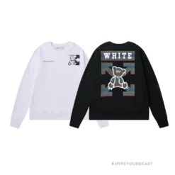 HypeYourBeast Off White Shirt Bear - White 19 HypeYourBeast Off White Shirt Bear - White