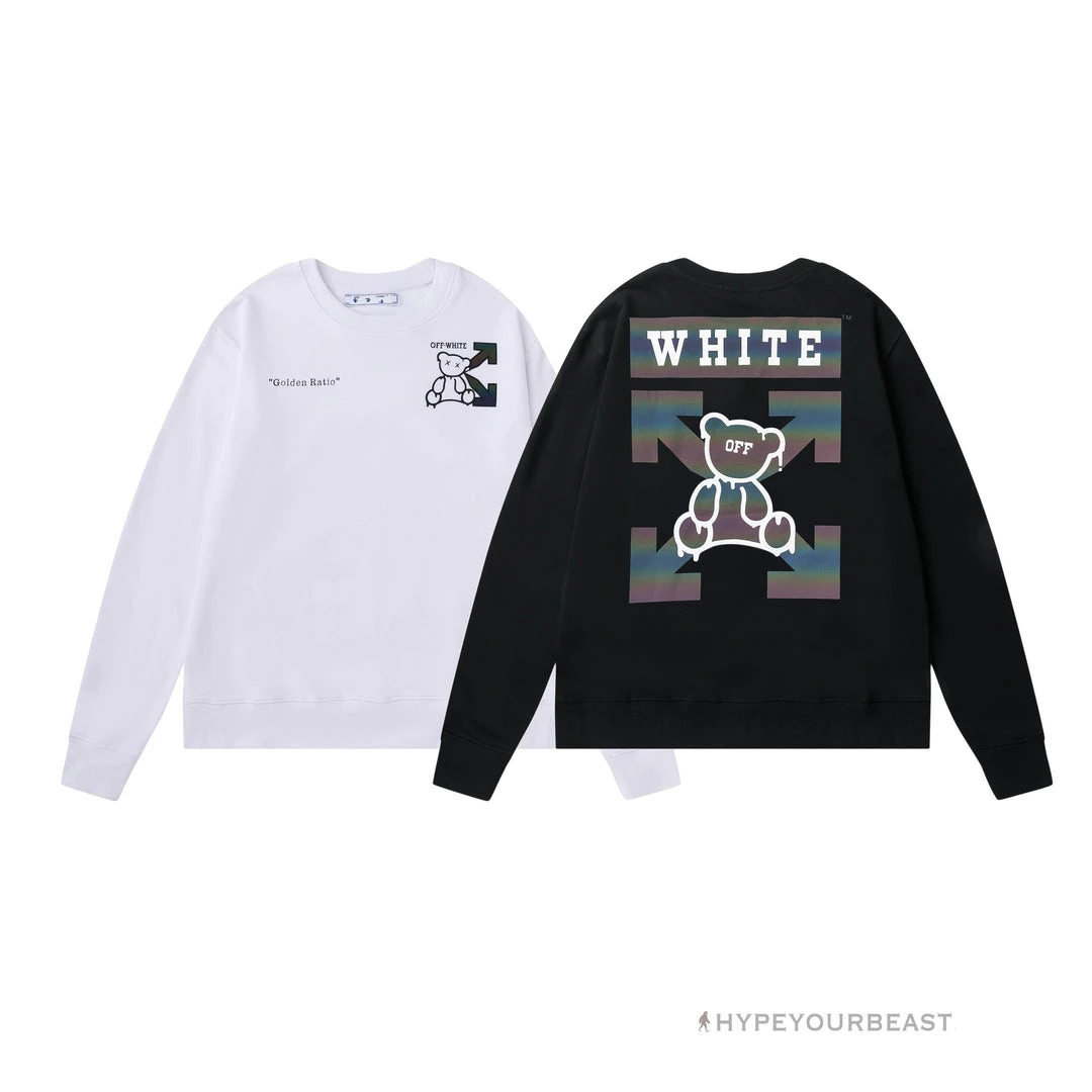 HypeYourBeast Off White Shirt Bear - White 10 HypeYourBeast Off White Shirt Bear - White