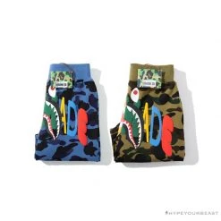 Hypeyourbeast Clothes BAPE X READYMADE Tiger Head Foam Camouflage Shorts 'GREEN'