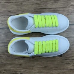 HypeYourBeast Alexander McQueen White / Highlighter Yellow A. Mcqueen