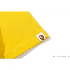 Hypeyourbeast BAPE KIDS Small Net Pocket Ape Man Head Tee Shirt 'YELLOW' Clothes 25 Hypeyourbeast BAPE KIDS Small Net Pocket Ape Man Head Tee Shirt 'YELLOW' Clothes