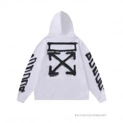 HypeYourBeast Off-White Hoodie Hallow White Hoodies & Jackets