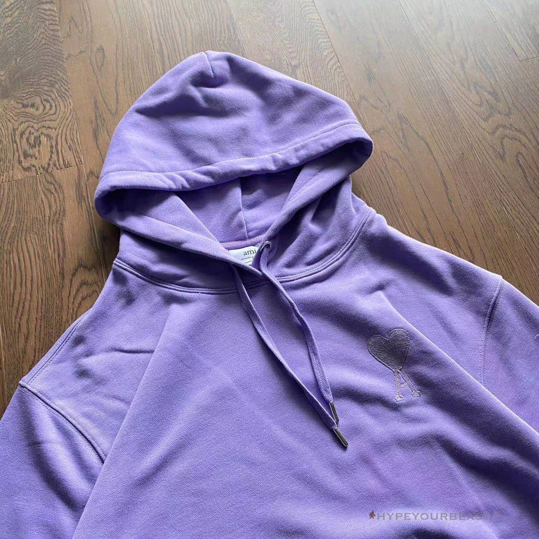 Hypeyourbeast AMI Hoodie Purple Hoodies & Jackets 3 Hypeyourbeast AMI Hoodie Purple Hoodies & Jackets