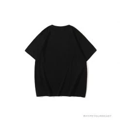 Hypeyourbeast Clothes BAPE Camouflage Three-Color Question Mark Tee Shirt 'BLACK'