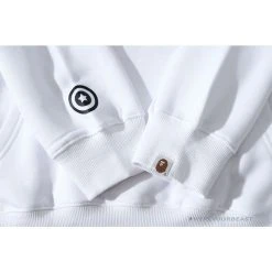 Hypeyourbeast Clothes BAPE Marilyn Monroe Hoodie 'WHITE'