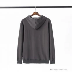 Hypeyourbeast BAPE Classic Ape Head Embroidered Standard Cotton Terry Hoodie 'DARK GREY' Clothes