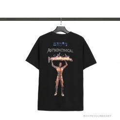 Hypeyourbeast OFF-WHITE Travis Scott Cactus Jack Tee Shirt 'BLACK'