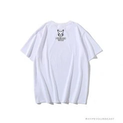 Hypeyourbeast BAPE Pokémon Co-branded Ape Head Tee Shirt 'WHITE'