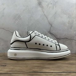 HypeYourBeast Alexander McQueen White / Black Outline