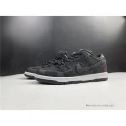 HypeYourBeast Nike SB Dunk Low Black Wasted Youth