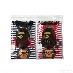 Hypeyourbeast BAPE Baby Milo Rock Bass Player Striped Tee Shirt 'BLACK' Clothes