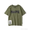 Hypeyourbeast BAPE Military Style Desert Camouflage Tee Shirt 'GREEN' Clothes