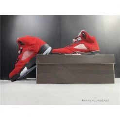 HypeYourBeast Air Jordan 5 Retro 'Raging Bulls Red'