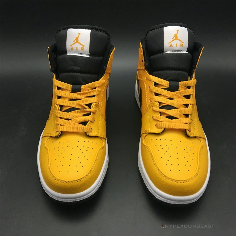 Hypeyourbeast Air Jordan 1 Mid Taxi Yellow 14 Hypeyourbeast Air Jordan 1 Mid Taxi Yellow