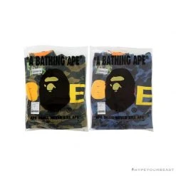 Hypeyourbeast BAPE X Readymade Tiger Head Foam Camouflage Hoodie 'GREEN' Clothes
