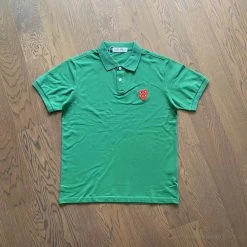 Hypeyourbeast CDG Polo Shirt Green