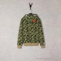 HypeYourBeast Bape Green Camouflage Hoodie