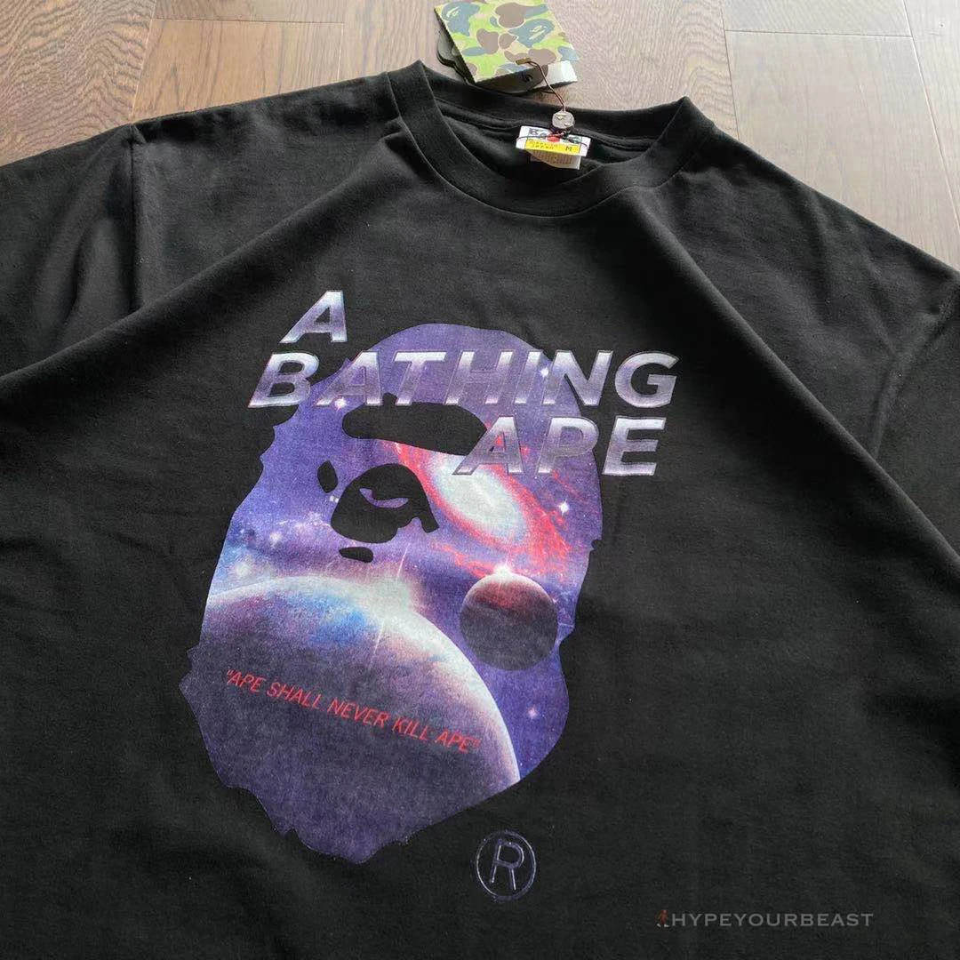 Hypeyourbeast Bape Tee Shirt Black Galaxy 3 Hypeyourbeast Bape Tee Shirt Black Galaxy