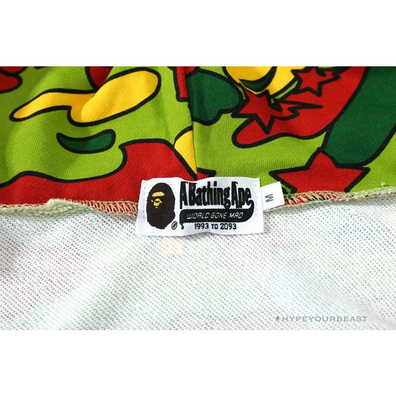 Hypeyourbeast BAPE Shark Head STA Star Camouflage Hoodie 'GREEN' 7 Hypeyourbeast BAPE Shark Head STA Star Camouflage Hoodie 'GREEN'