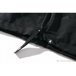 Hypeyourbeast BAPE X FCRB Joint Double Zip Camouflage Hoodie 'BLACK' Clothes